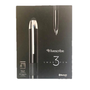 Livescribe 3 Smartpen Bluetooth Bundle Ink Refills Case Notebook iPhone iPad